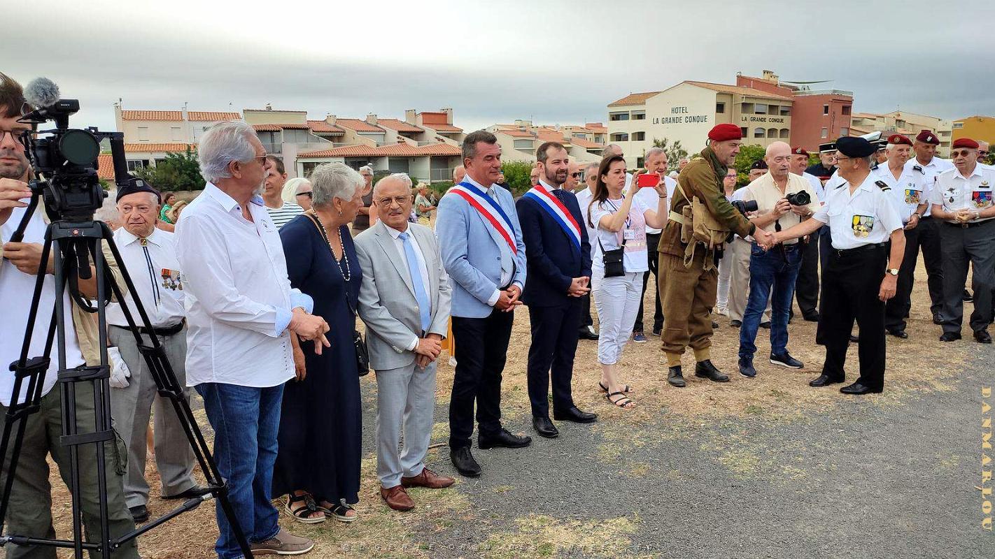 1 Cap Agde - 15 Aout 2023 -  Stele Medailles Militaires - Anniversaire 60 ans (18).jpg